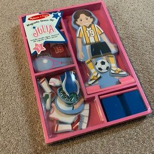 Melissa and Doug Julia magnetic doll